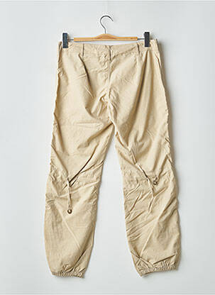 Pantalon cargo poches taille basse beige BE YOU K femme