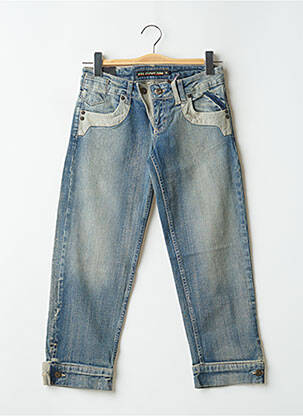 Jeans coupe droite stretch taille basse bleu BLEND SHE femme