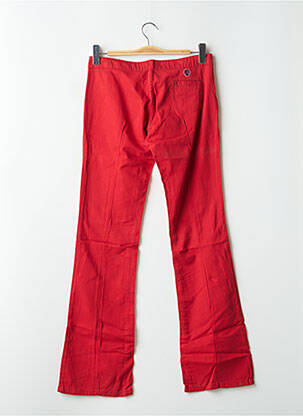 Pantalon flare taille normale taille normale rouge CIMARRON femme