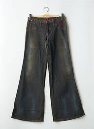 Jean coupe flare taille basse taille basse bleu CIMARRON femme