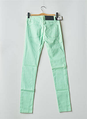 Jeans skinny taille normale taille normale vert CHEAP MONDAY femme