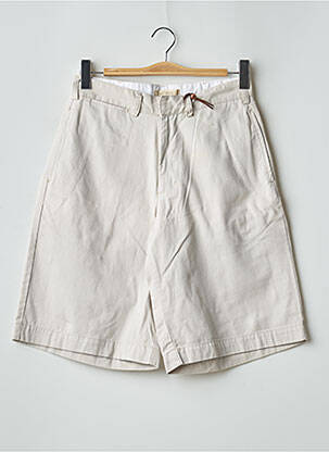 Bermuda taille à pinces taille haute gris TEDDY SMITH homme