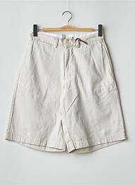 Bermuda taille à pinces taille haute gris TEDDY SMITH homme