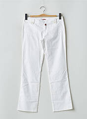 Pantalon droit blanc BE YOU K pour femme seconde vue