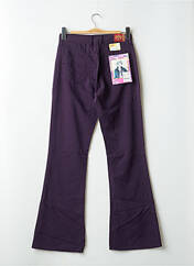 Pantalon flare violet CIMARRON pour femme seconde vue