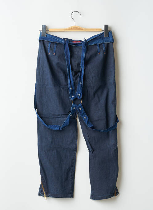 Pantacourt bleu BE YOU K femme