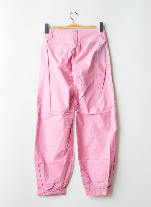 Pantalon droit rose BE YOU K pour femme