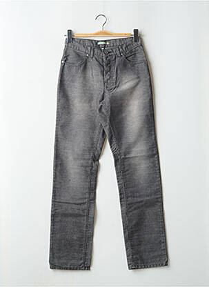 Jeans coupe droite taille basse taille basse gris SCHOOL RAG femme