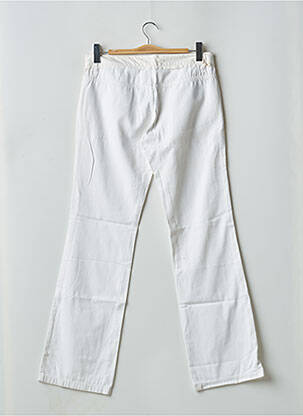 Jeans coupe droite taille basse taille basse blanc SCHOOL RAG femme