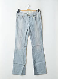 Jeans coupe droite taille normale taille normale bleu SCHOOL RAG femme
