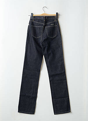 Jeans coupe slim tissage brut taille normale bleu SCHOOL RAG femme