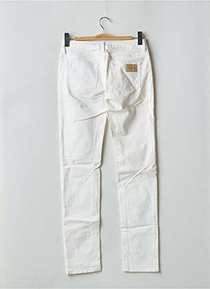 Jeans coupe slim stretch taille normale blanc SCHOOL RAG femme
