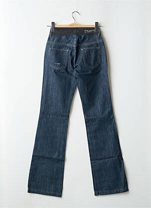 Jeans coupe droite taille haute taille haute bleu SCHOOL RAG femme