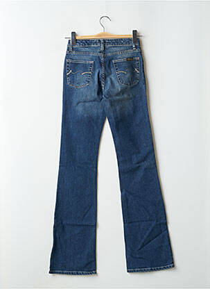 Jeans bootcut stretch taille basse bleu TEDDY SMITH femme