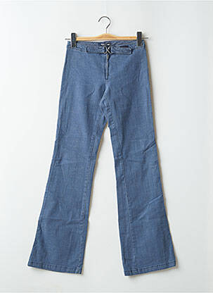 Jeans bootcut stretch taille basse bleu SCHOOL RAG femme