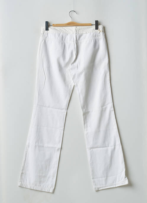 Jeans coupe droite blanc SCHOOL RAG pour femme