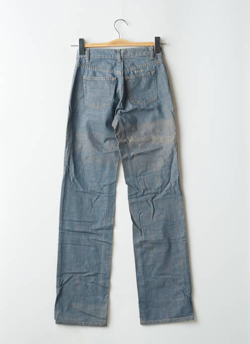 Jeans coupe droite bleu SCHOOL RAG pour femme