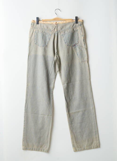 Jeans coupe large bleu SCHOOL RAG pour femme