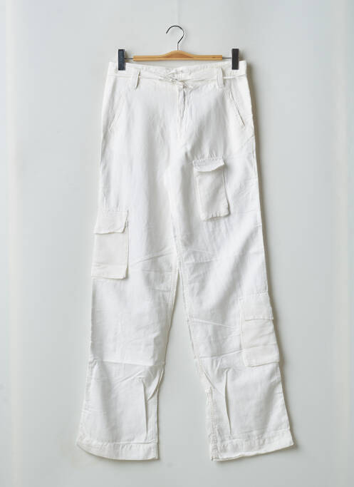 Pantalon droit blanc SCHOOL RAG pour femme