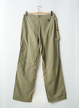 Pantalon droit tissage popeline taille normale vert TEDDY SMITH homme