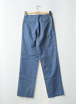 Pantalon chino tissage popeline taille normale bleu TEDDY SMITH homme