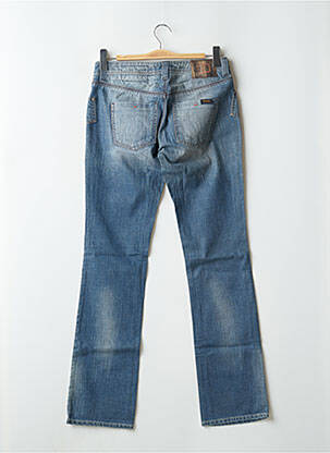 Jeans coupe droite taille normale taille normale bleu TEDDY SMITH femme
