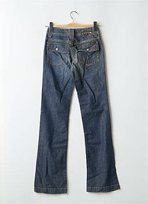 Jeans coupe droite taille normale taille normale bleu TEDDY SMITH femme