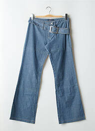 Jeans coupe droite taille normale taille normale bleu TEDDY SMITH femme