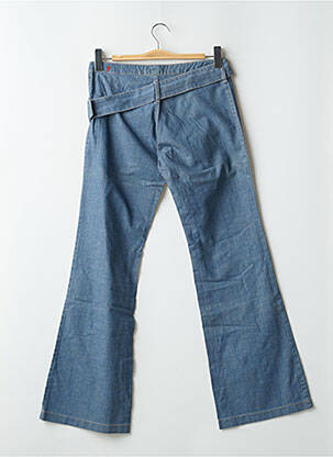 Jeans coupe droite taille normale taille normale bleu TEDDY SMITH femme