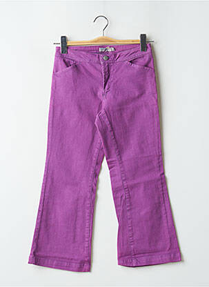 Jean coupe flare stretch violet TEDDY SMITH femme