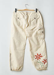 Pantalon cargo beige TEDDY SMITH pour femme seconde vue