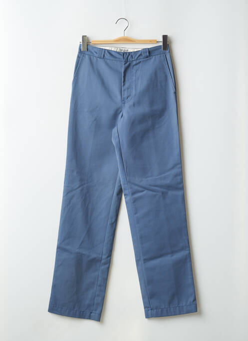 Pantalon chino tissage popeline taille normale bleu TEDDY SMITH homme