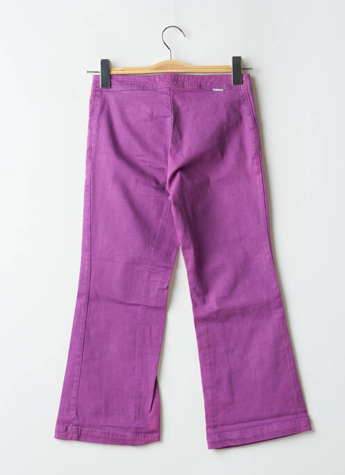 Jean coupe flare violet TEDDY SMITH pour femme