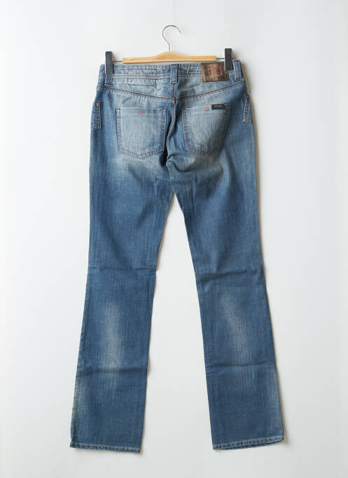 Jeans coupe droite bleu TEDDY SMITH pour femme