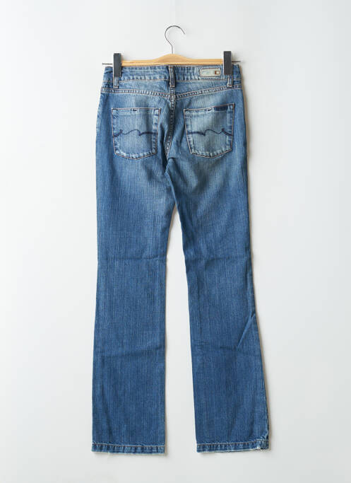 Jeans coupe droite bleu TEDDY SMITH pour femme