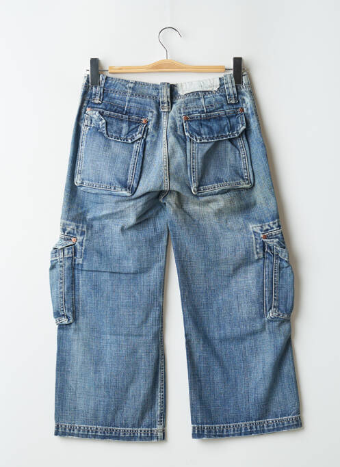 Jeans coupe droite bleu TEDDY SMITH pour femme