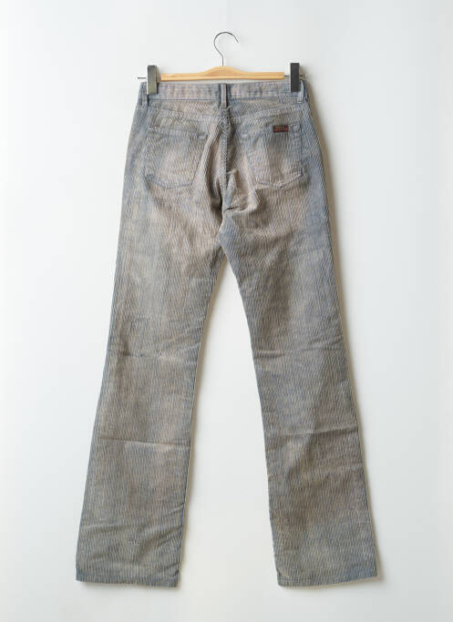 Jeans coupe droite gris TEDDY SMITH pour femme