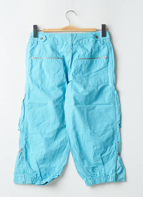 Pantacourt bleu TEDDY SMITH pour femme