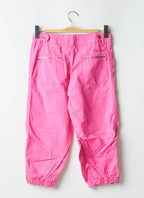 Pantacourt rose TEDDY SMITH pour femme