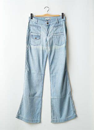 Jean coupe flare taille basse taille basse bleu BELAIR femme