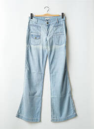 Jean coupe flare taille basse taille basse bleu BELAIR femme