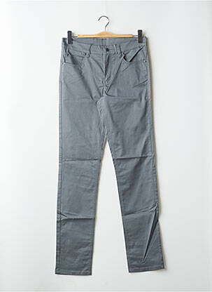 Pantalon slim tissage popeline taille normale gris CHEAP MONDAY femme