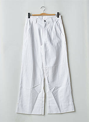 Jeans coupe large taille normale taille normale blanc CHEAP MONDAY femme