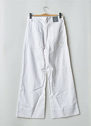 Jeans coupe large taille normale taille normale blanc CHEAP MONDAY femme