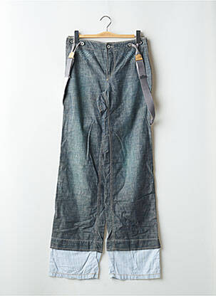 Jeans coupe droite taille normale taille normale bleu SCHOOL RAG femme