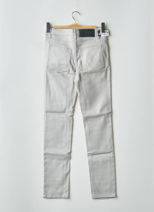 Pantalon slim stretch taille normale gris CHEAP MONDAY femme