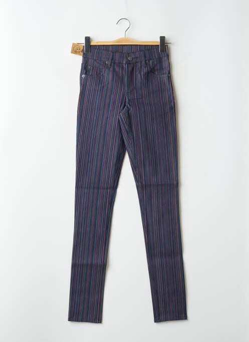 Pantalon slim stretch taille normale violet CHEAP MONDAY femme