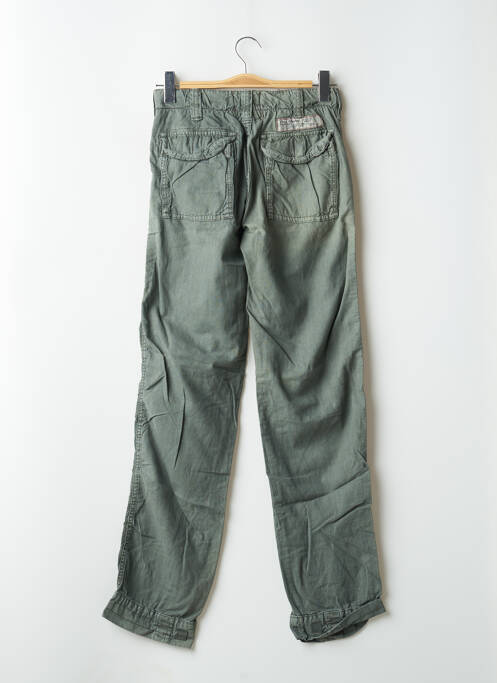 Pantalon droit taille normale taille normale vert DN 67 homme