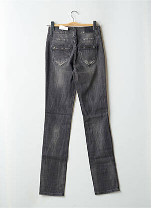 Jeans coupe slim tissage brut taille normale gris ESPRIT femme