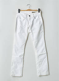 Jeans coupe slim stretch taille normale blanc FORNARINA femme